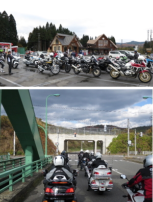 栄輪道楽会 福島県、山都 一ノ木 新そばツーリング