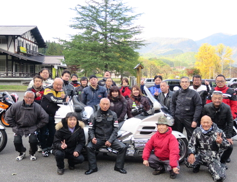 栄輪道楽会 福島県 山都 一ノ木 新そばツーリング