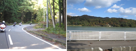 紅葉の山都一ノ木 新そばツーリング
