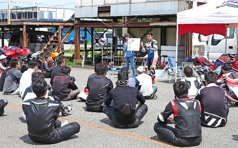 秋吉耕佑さんをお招きしてライディングスクールIN SPN