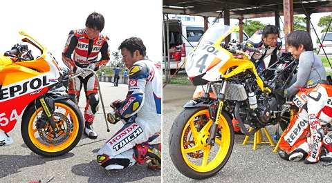 秋吉耕佑さんをお招きしてライディングスクールIN SPN